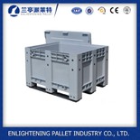 Plastmasas kastes paletes veids un plastmasas materiāls liels konteiners