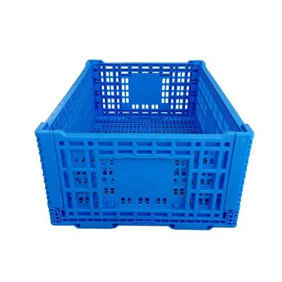 Saliekamas plastmasas augļu kastes