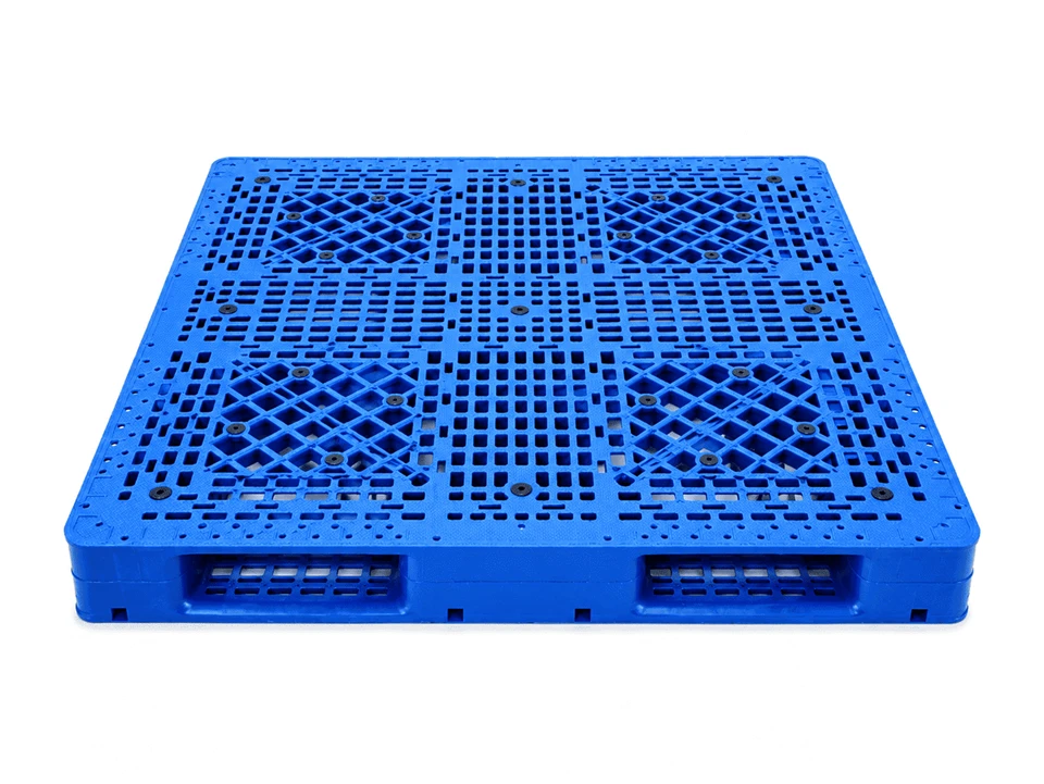 140 × 140 lielizmēra plastmasas palete