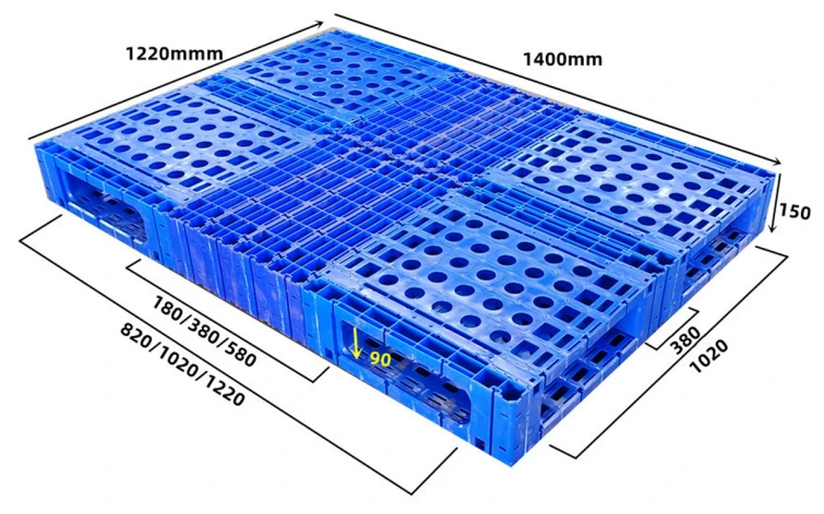 Modular-Pallet-Dimensions-1220x1400mm Modular-Pallet-Dimensions-1220x1400mm