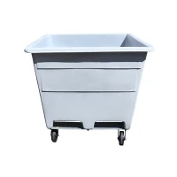 Plastmasas rotomolēta autokrāvēja ar riteņu vannu